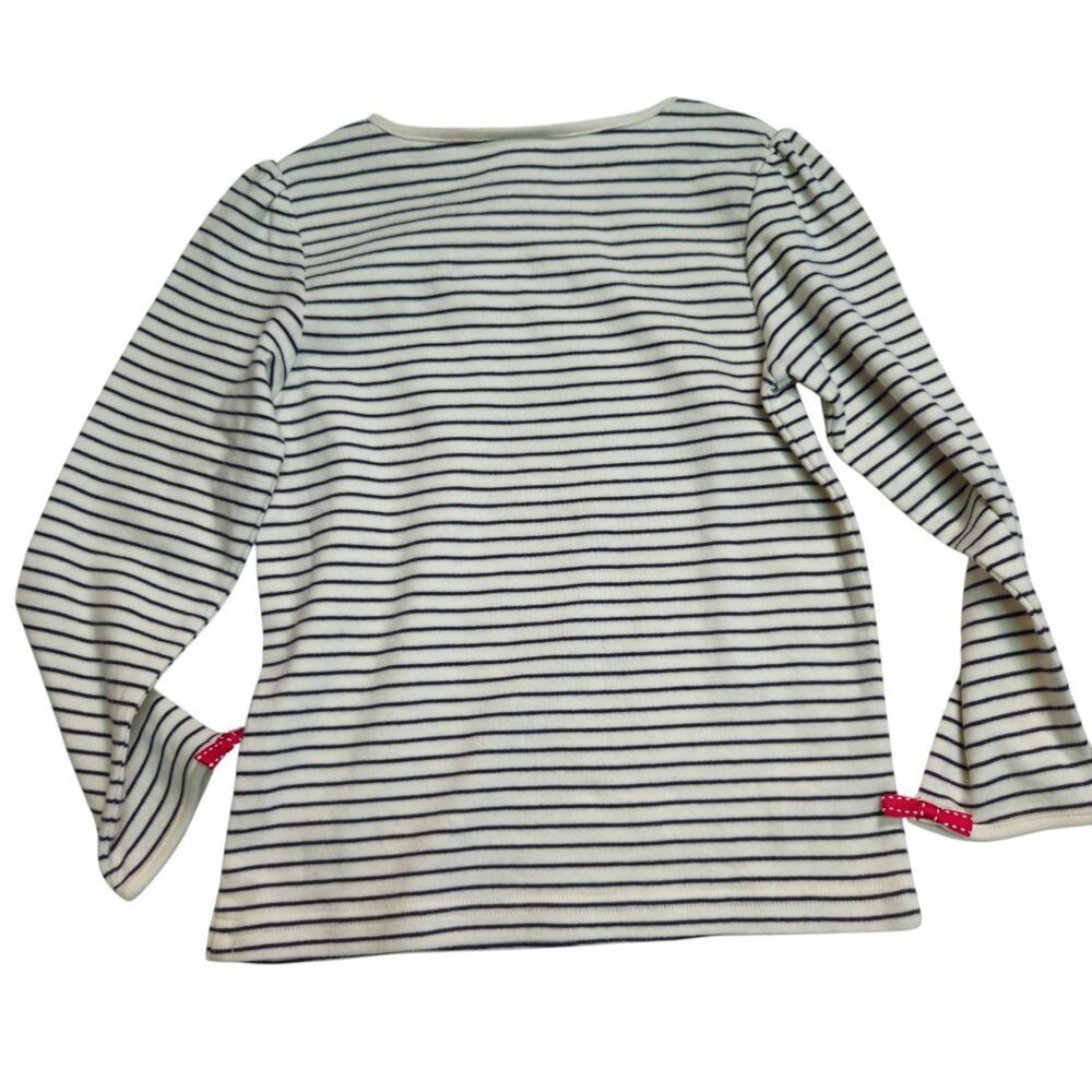 Vintage Gymboree Long Sleeved T Shirt Size 5 Black White Cherry Pie Line NWT Y2K - Picture 2 of 5